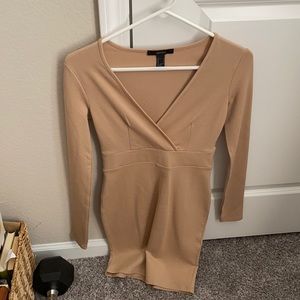 Neutral color dress